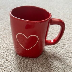 Rae Dunn Red Heart Mug
